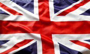 English language flag