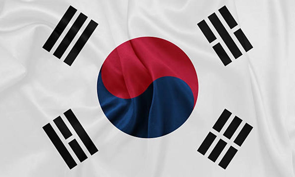 Korean language flag