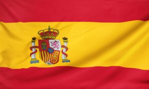 Spanish language flag